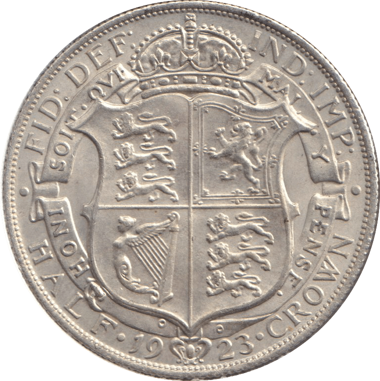 1923 HALFCROWN ( UNC ) - HALFCROWN - Cambridgeshire Coins