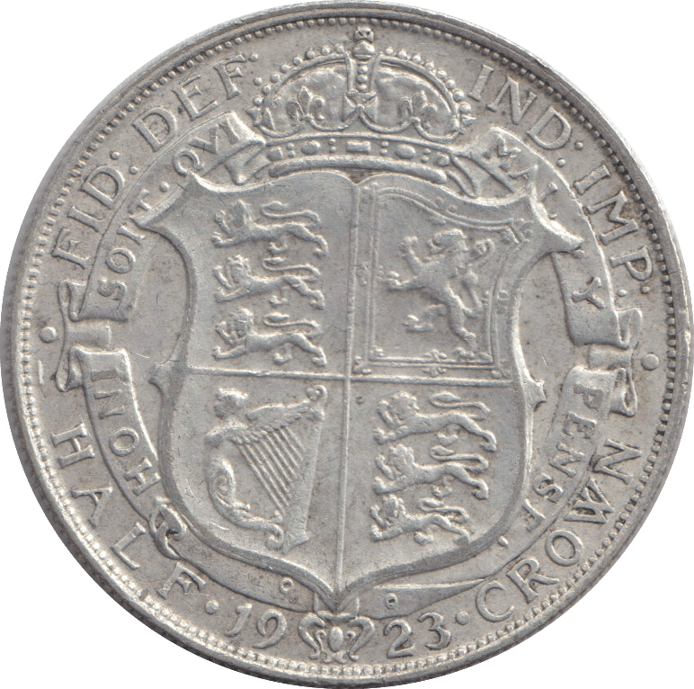 1923 HALFCROWN ( VF ) - HALFCROWN - Cambridgeshire Coins