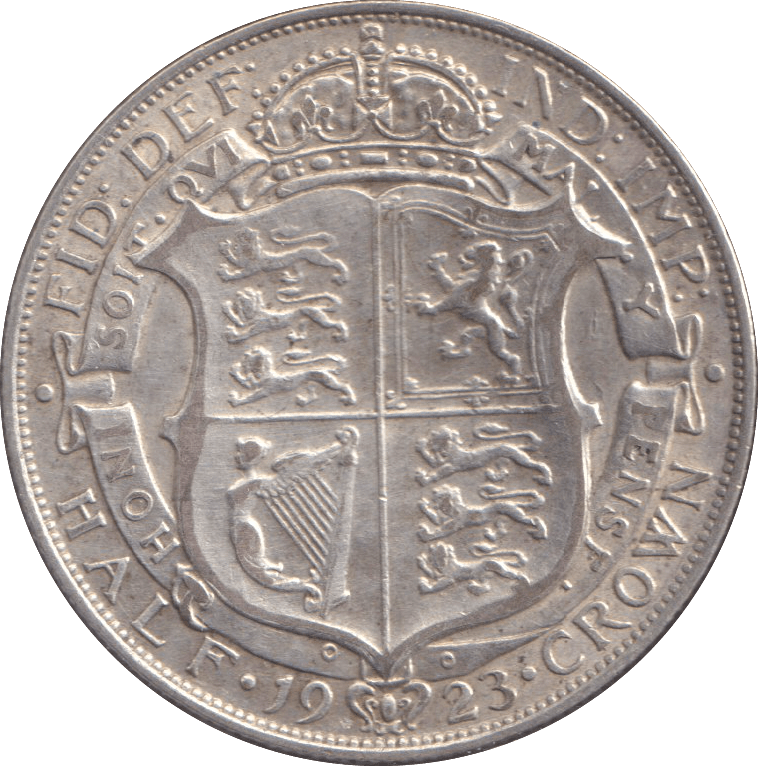1923 HALFCROWN ( VF ) - HALFCROWN - Cambridgeshire Coins