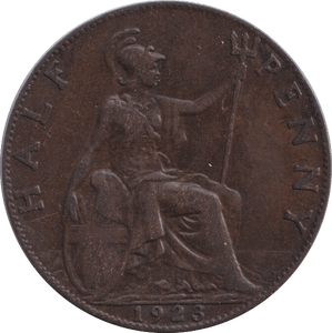1923 HALFPENNY ( NF ) - HALFPENNY - Cambridgeshire Coins