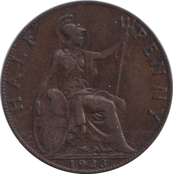 1923 HALFPENNY ( NF ) - HALFPENNY - Cambridgeshire Coins