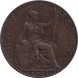 1923 HALFPENNY ( NF ) - HALFPENNY - Cambridgeshire Coins