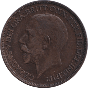 1923 HALFPENNY ( NF ) - HALFPENNY - Cambridgeshire Coins