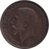 1923 HALFPENNY ( NF ) - HALFPENNY - Cambridgeshire Coins