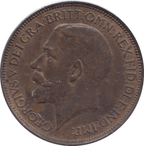 1923 HALFPENNY ( UNC ) - HALFPENNY - Cambridgeshire Coins