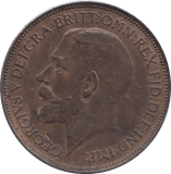 1923 HALFPENNY ( UNC ) - HALFPENNY - Cambridgeshire Coins