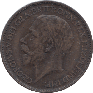 1923 HALFPENNY ( VF ) - HALFPENNY - Cambridgeshire Coins