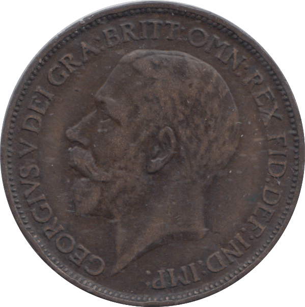 1923 HALFPENNY ( VF ) - HALFPENNY - Cambridgeshire Coins