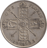 1923 ONE FLORIN ( VF ) - FLORIN - Cambridgeshire Coins