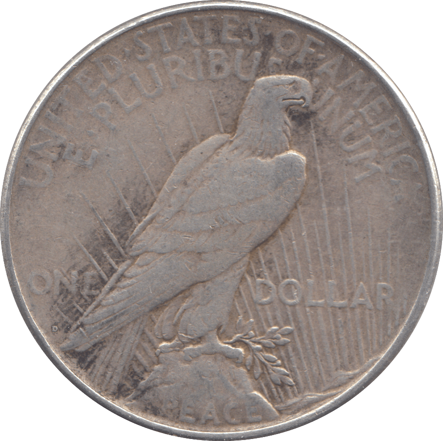 1923 PEACE DOLLAR USA - WORLD COINS - Cambridgeshire Coins