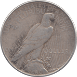 1923 PEACE DOLLAR USA - WORLD COINS - Cambridgeshire Coins