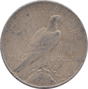 1923 PEACE DOLLAR USA - WORLD COINS - Cambridgeshire Coins