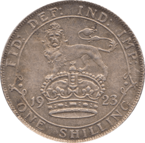 1923 SHILLING ( AUNC ) - SHILLING - Cambridgeshire Coins