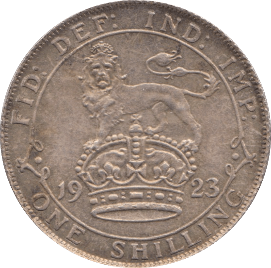 1923 SHILLING ( AUNC ) - SHILLING - Cambridgeshire Coins
