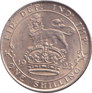 1923 SHILLING ( EF ) - SHILLING - Cambridgeshire Coins