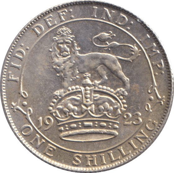 1923 SHILLING ( EF ) - SHILLING - Cambridgeshire Coins