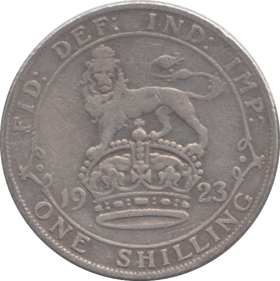 1923 SHILLING ( FINE ) - Shilling - Cambridgeshire Coins