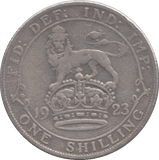 1923 SHILLING ( FINE ) - Shilling - Cambridgeshire Coins