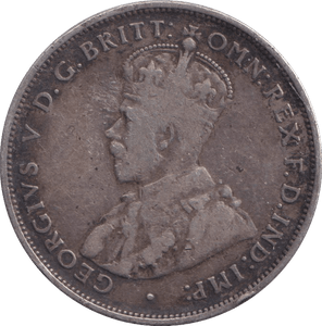 1923 SILVER 2 SHILLINGS AUSTRALIA - SILVER WORLD COINS - Cambridgeshire Coins