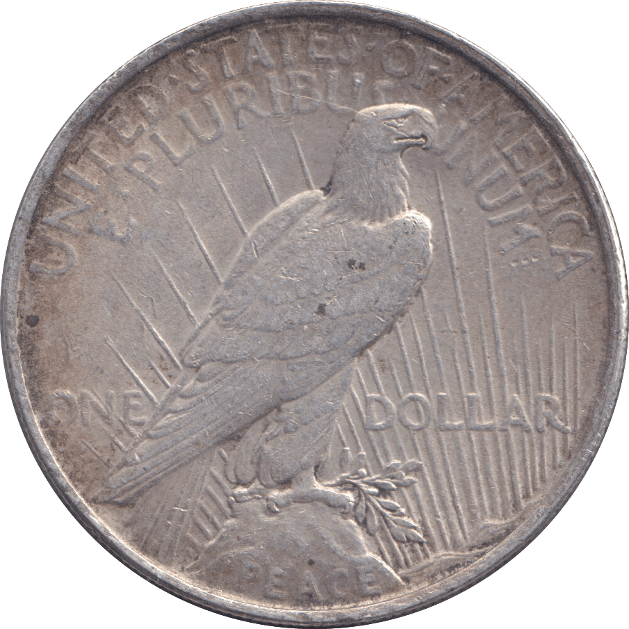 1923 SILVER DOLLAR USA - SILVER WORLD COINS - Cambridgeshire Coins