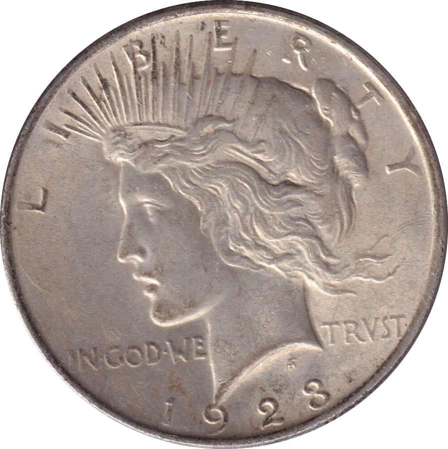 1923 SILVER DOLLAR USA - SILVER WORLD COINS - Cambridgeshire Coins