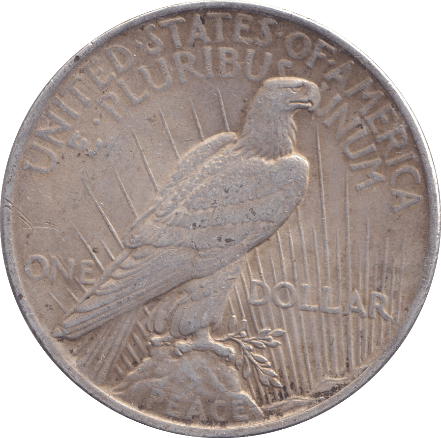 1923 SILVER DOLLAR USA - SILVER WORLD COINS - Cambridgeshire Coins