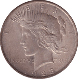 1923 SILVER DOLLAR USA - SILVER WORLD COINS - Cambridgeshire Coins