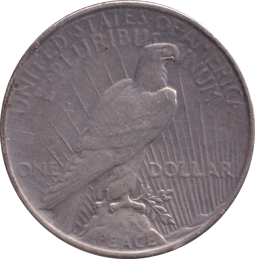 1923 SILVER DOLLAR USA - SILVER WORLD COINS - Cambridgeshire Coins