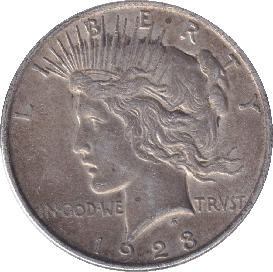 1923 SILVER DOLLAR USA - SILVER WORLD COINS - Cambridgeshire Coins