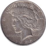1923 SILVER DOLLAR USA - SILVER WORLD COINS - Cambridgeshire Coins