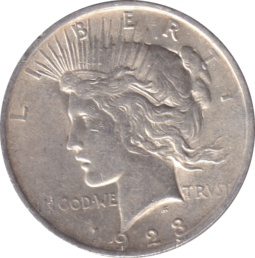 1923 SILVER DOLLAR USA - SILVER WORLD COINS - Cambridgeshire Coins
