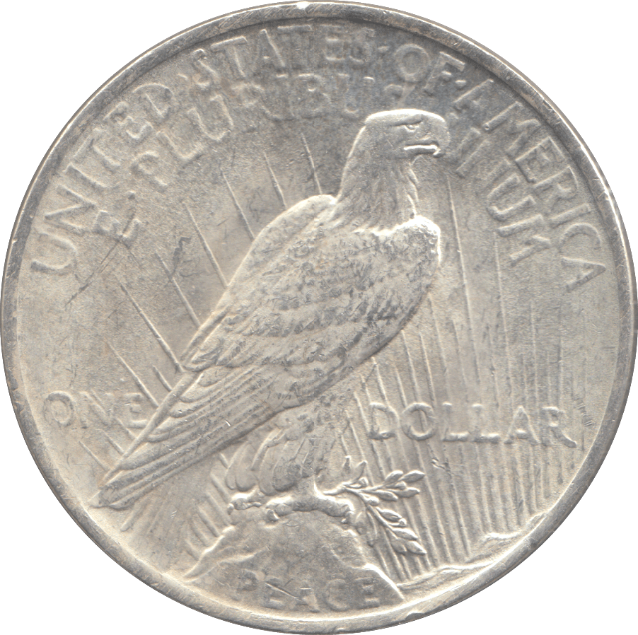 1923 SILVER ONE DOLLAR USA - SILVER WORLD COINS - Cambridgeshire Coins