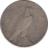 1923 SILVER PEACE DOLLAR SAN FRANCISCO MINT - SILVER WORLD COINS - Cambridgeshire Coins
