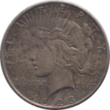 1923 SILVER PEACE DOLLAR SAN FRANCISCO MINT - SILVER WORLD COINS - Cambridgeshire Coins