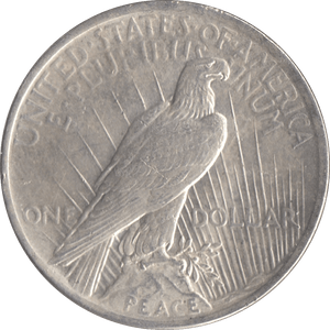 1923 SILVER PEACE DOLLAR USA PHILADELPHIA MINT - SILVER WORLD COINS - Cambridgeshire Coins