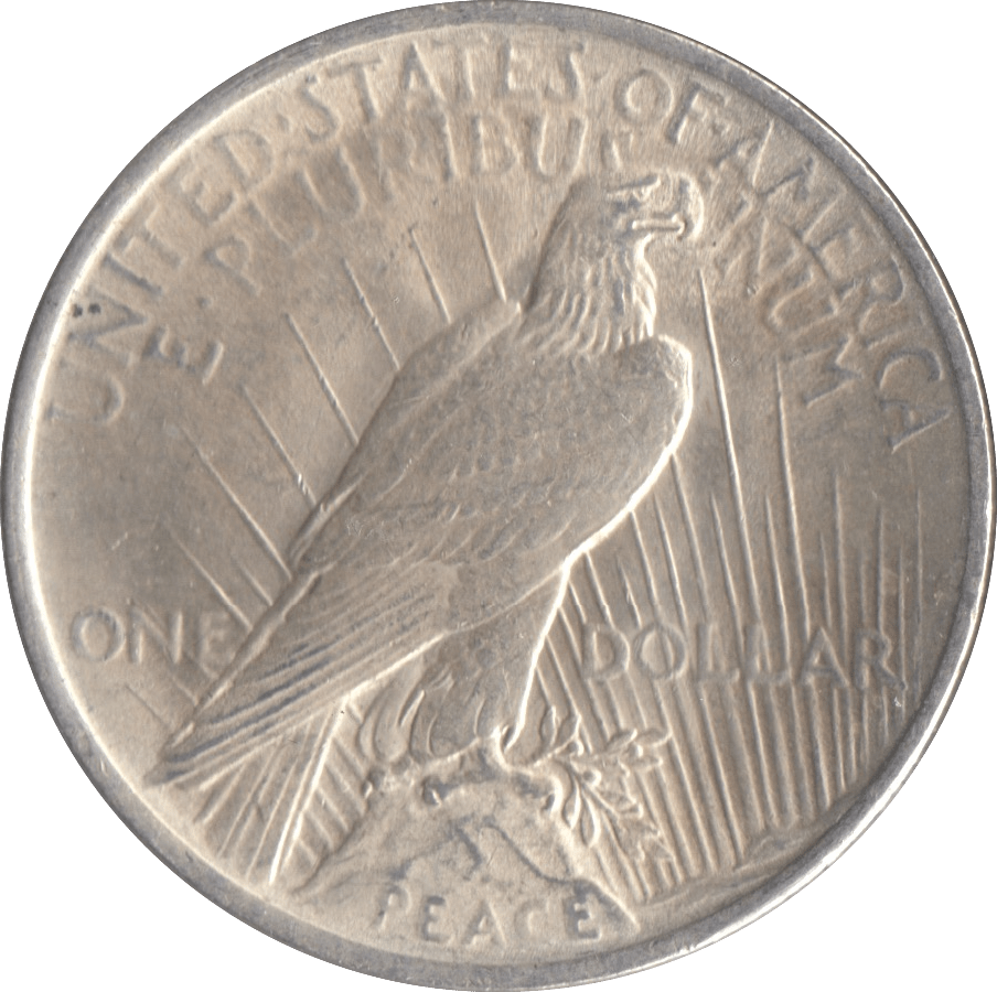 1923 SILVER PEACE DOLLAR USA PHILADELPHIA MINT - SILVER WORLD COINS - Cambridgeshire Coins