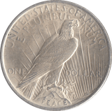 1923 SILVER PEACE DOLLAR USA PHILADELPHIA MINT - SILVER WORLD COINS - Cambridgeshire Coins