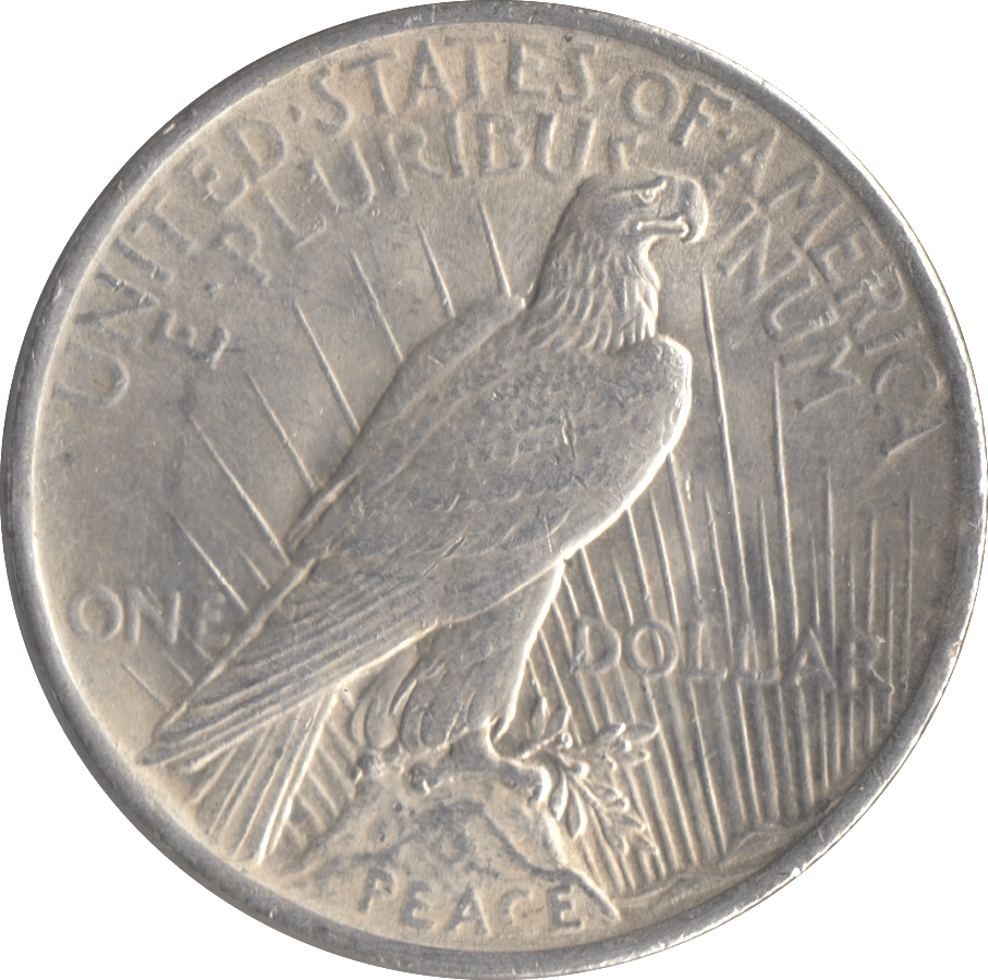 1923 SILVER PEACE DOLLAR USA PHILADELPHIA MINT - SILVER WORLD COINS - Cambridgeshire Coins