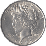 1923 SILVER PEACE DOLLAR USA PHILADELPHIA MINT - SILVER WORLD COINS - Cambridgeshire Coins