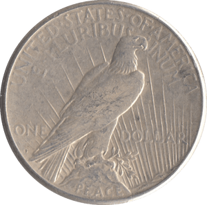 1923 SILVER PEACE DOLLAR USA SAN FRANCISCO MINT - SILVER WORLD COINS - Cambridgeshire Coins