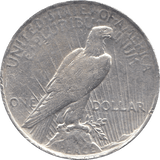 1923 SILVER PEACE DOLLAR USA - SILVER WORLD COINS - Cambridgeshire Coins