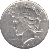 1923 SILVER PEACE DOLLAR USA - SILVER WORLD COINS - Cambridgeshire Coins