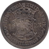 1923 SILVER SOUTH AFRICA 2 1/2 SHILLINGS - SILVER WORLD COINS - Cambridgeshire Coins