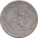 1923 SIXPENCE ( FINE ) - SIXPENCE - Cambridgeshire Coins