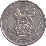 1923 SIXPENCE ( FINE ) - SIXPENCE - Cambridgeshire Coins