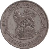 1923 SIXPENCE ( FINE ) - SIXPENCE - Cambridgeshire Coins