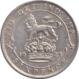 1923 SIXPENCE ( GF ) - SIXPENCE - Cambridgeshire Coins