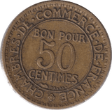 1924 50 CENTS - WORLD COINS - Cambridgeshire Coins