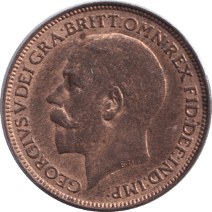 1924 FARTHING ( GF ) - FARTHING - Cambridgeshire Coins