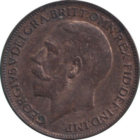 1924 FARTHING ( GF ) - FARTHING - Cambridgeshire Coins